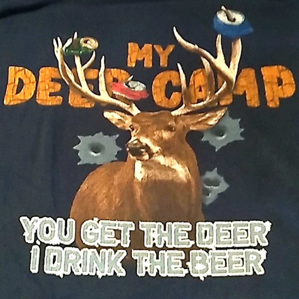 YOU GET THE DEER AND I DRINK THE BEER T-SHIRT!!